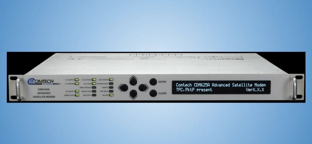 Comtech 625A: Advanced Satellite Modem – SatHarbor