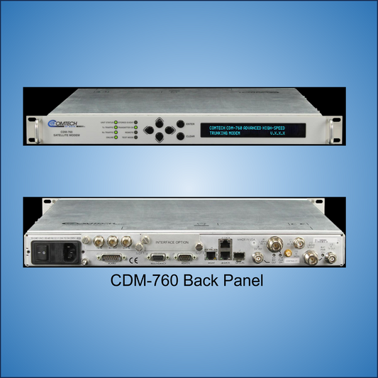 CDM-760 Advanced High-Speed Trunking and Broadcast Modem