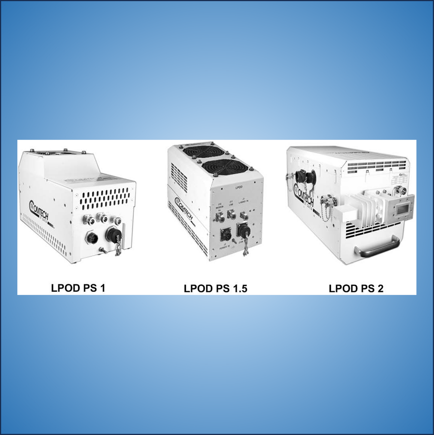 LPOD C- and Ku-Band Outdoor Amplifier BUC