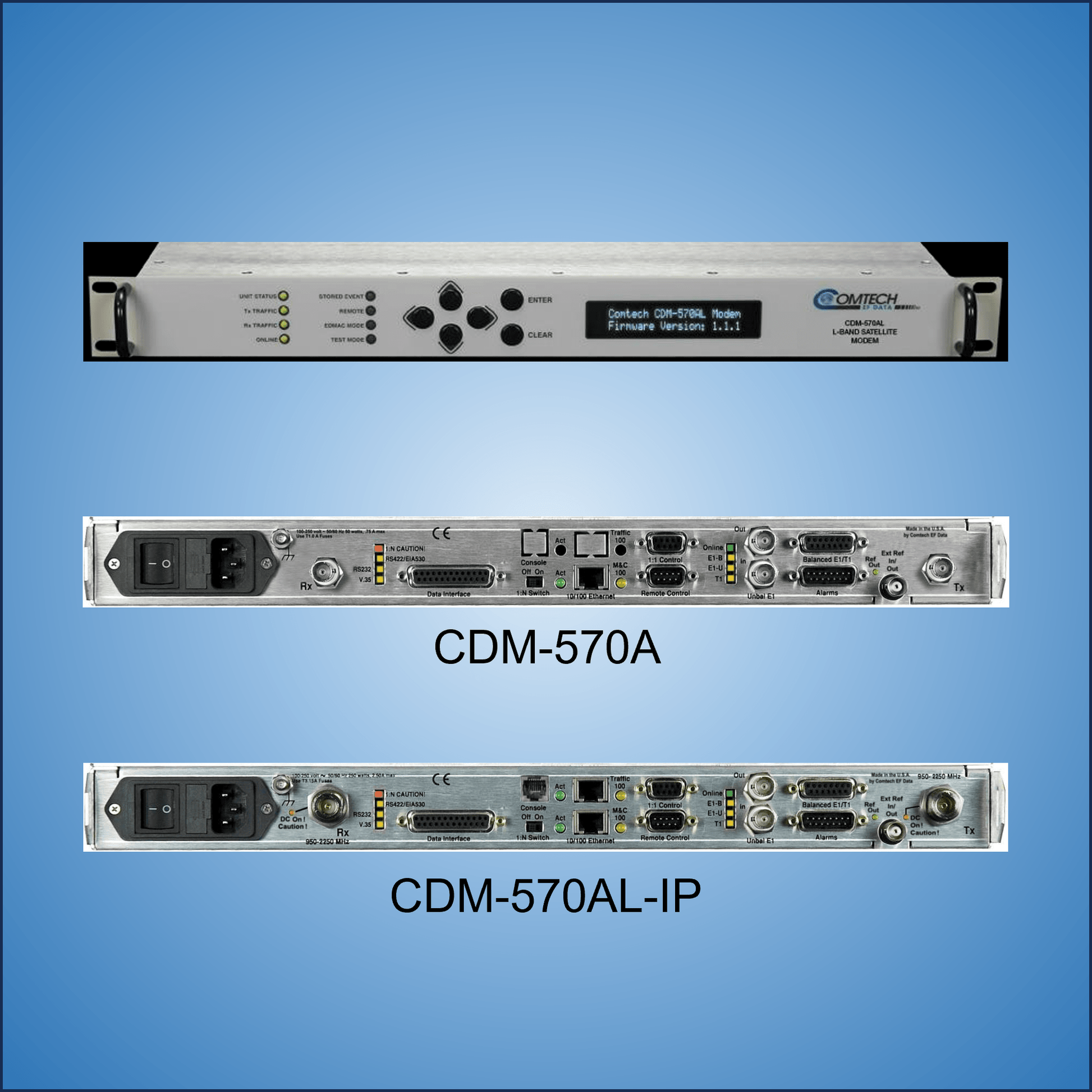 ComtechCDM - 570A/L & CDM - 570A/L - IP Satellite ModemsRouterComtechRouter & ModemSatHarbor