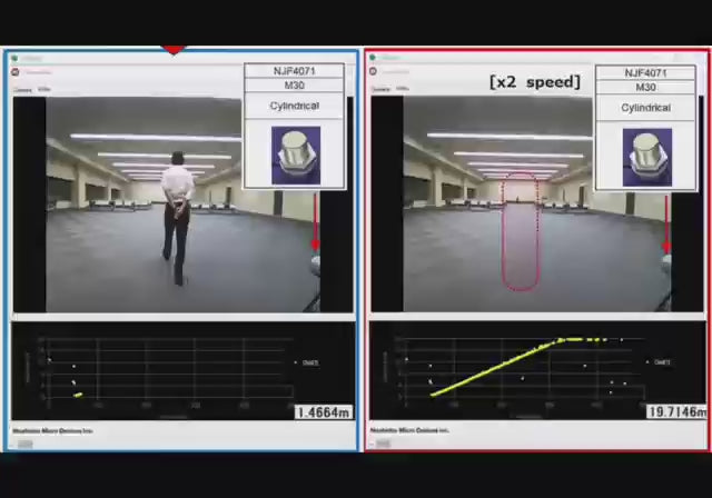 Load video: Sharp Detection Angle &amp; Measurable Long Distance - 60GHz MP NJF4071